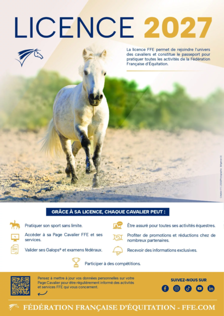 Licence FFE 2027