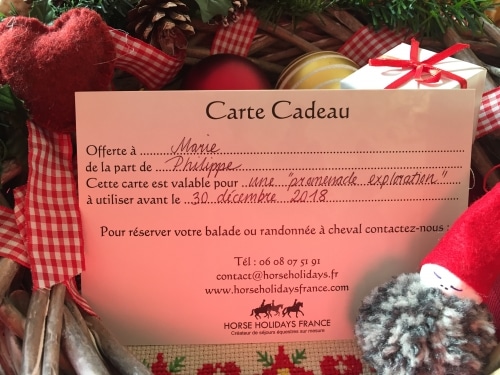 cartre cadeau noël