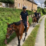 Horseback riding for september