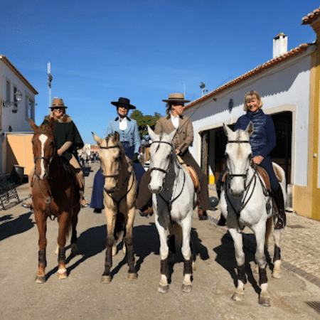 Trail ride in Golegà, Portugal